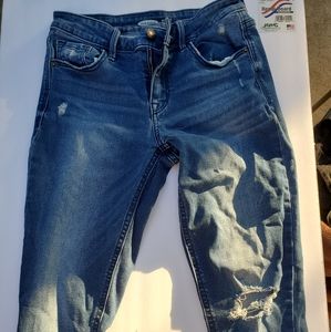 Blue old navy extra stretchy Jean's